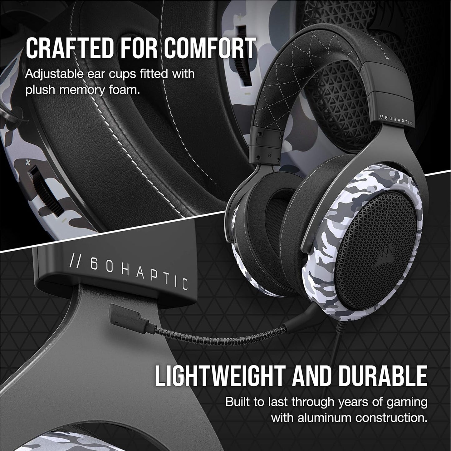 Corsair CA-9011225-NA HS60 Haptic Gaming Headset