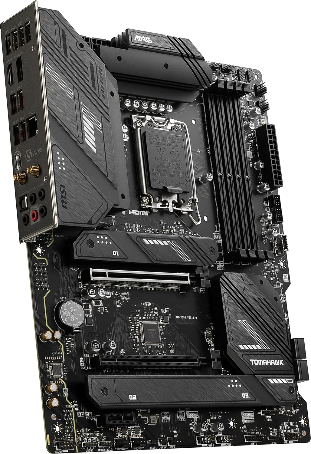 MSI B760TAMAWIFI MAG Tomahawk Gaming Motherboard DDR5