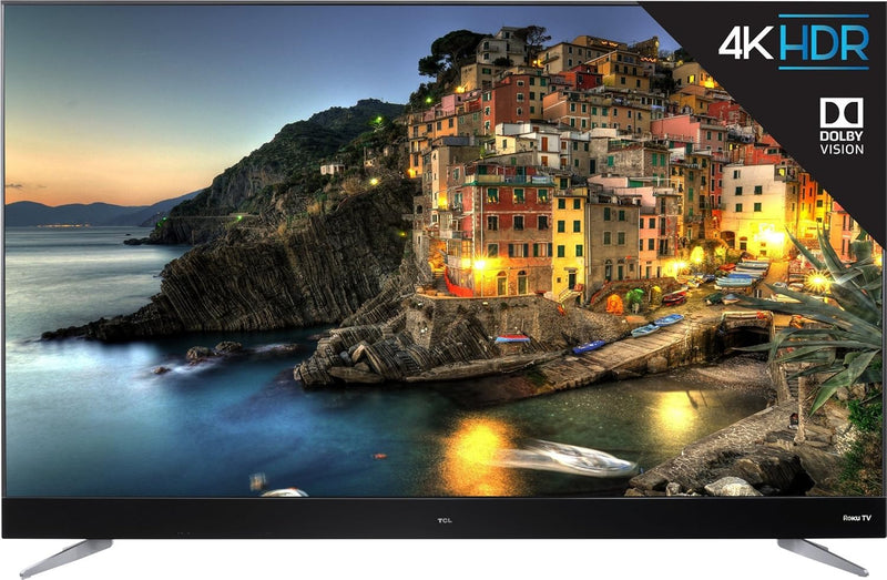 TCL 55C807 55-Inch 4K Ultra HD Roku Smart LED TV Refurbished — main product image