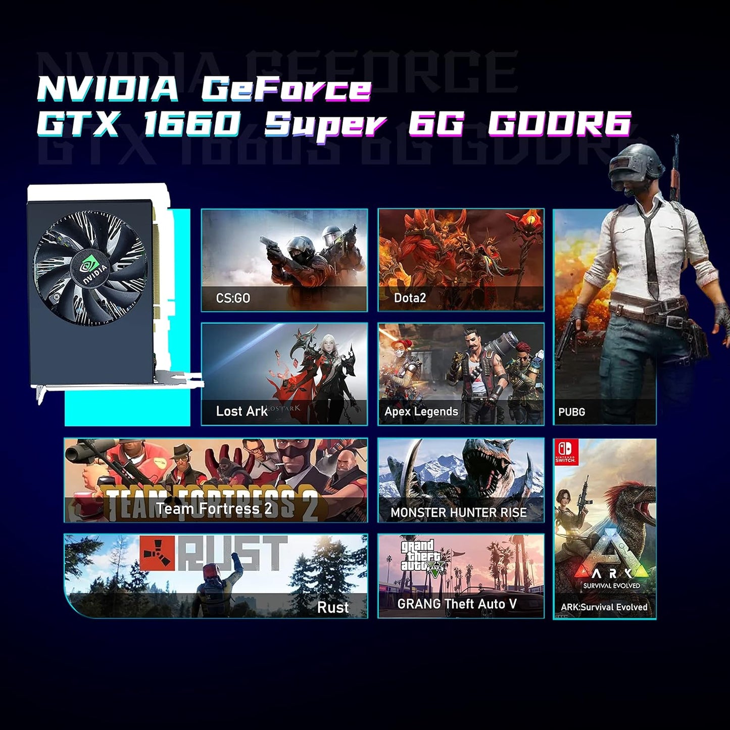 HP Pro Tower i7 GTX 1660 Super Gaming PC Renewed