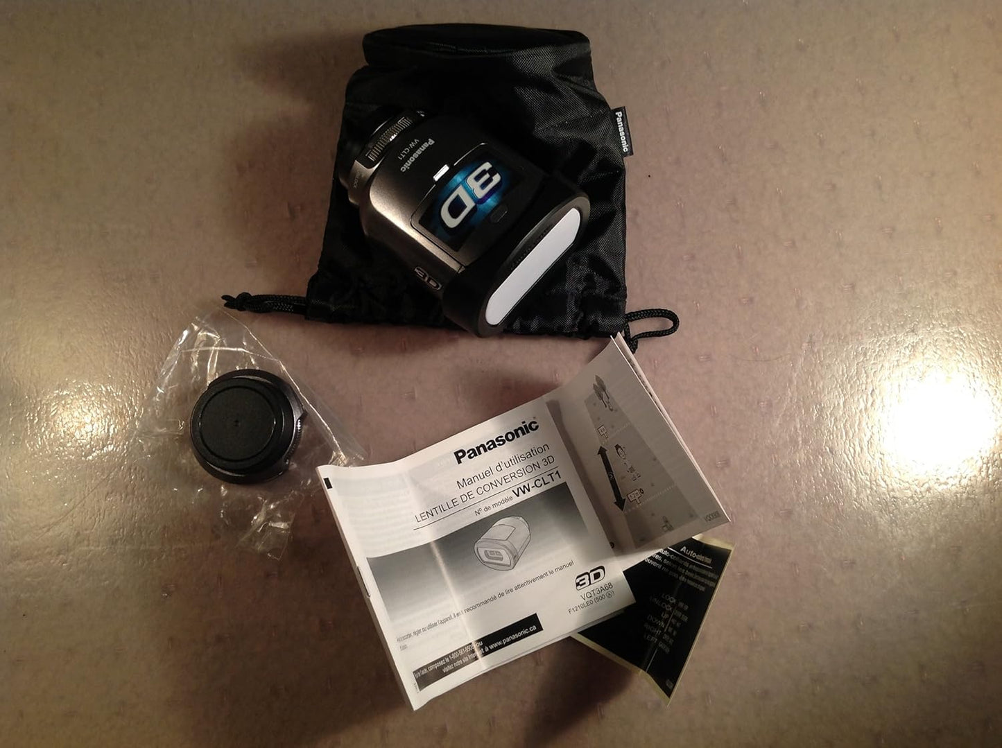 Panasonic VW-CLT1 - 3D Conversion Lens for Camcorders