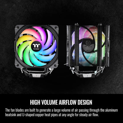 Thermaltake CL-P105-AL12SW-A UX200 ARGB CPU Cooler