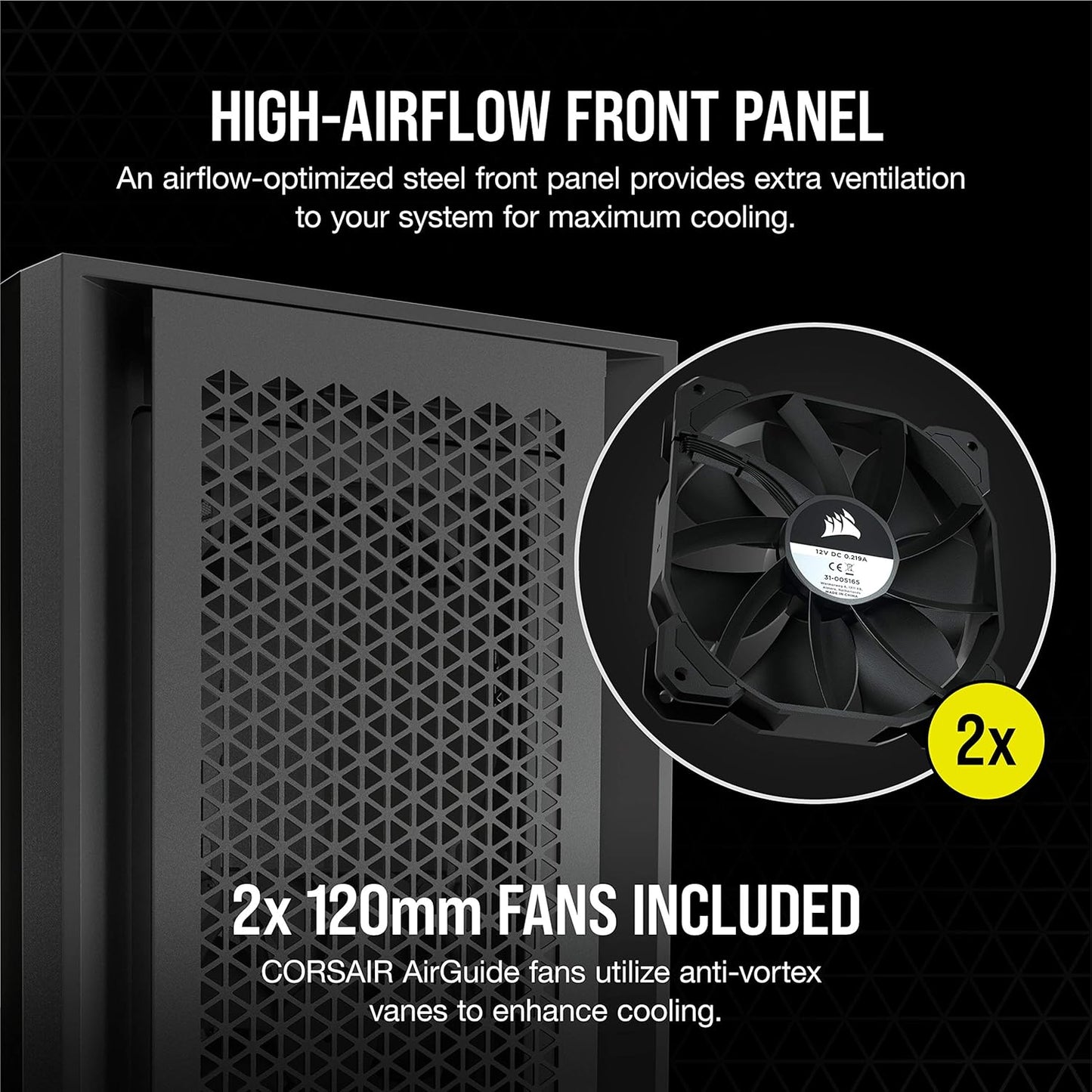 Corsair CC-9011210-WW 5000D Airflow ATX Mid-Tower PC Case