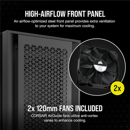 Corsair CC-9011210-WW 5000D Airflow ATX Mid-Tower PC Case
