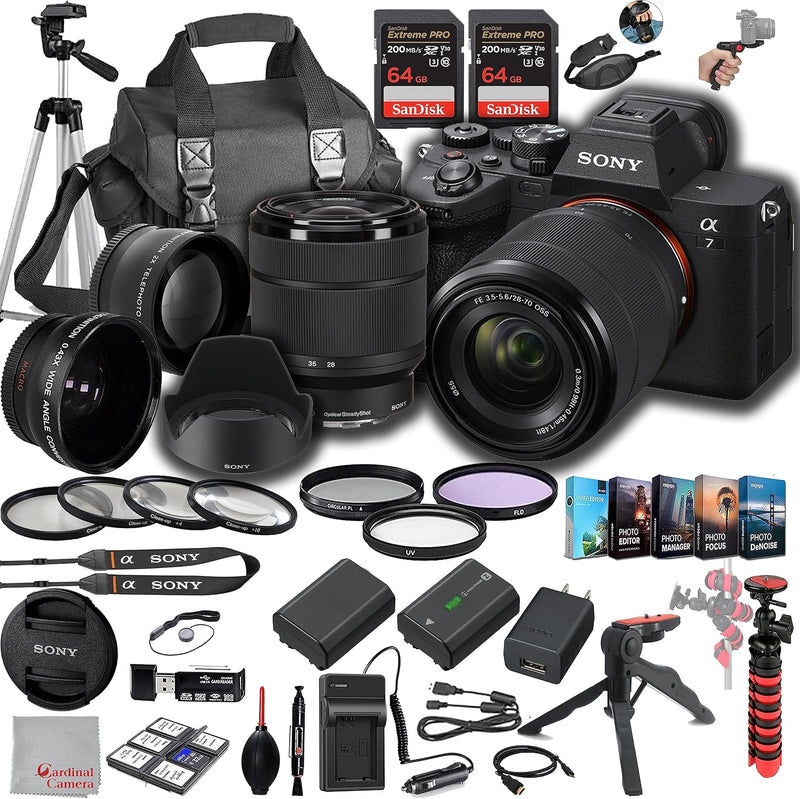 Sony A7IV 33MP Mirrorless Camera Bundle — main product image