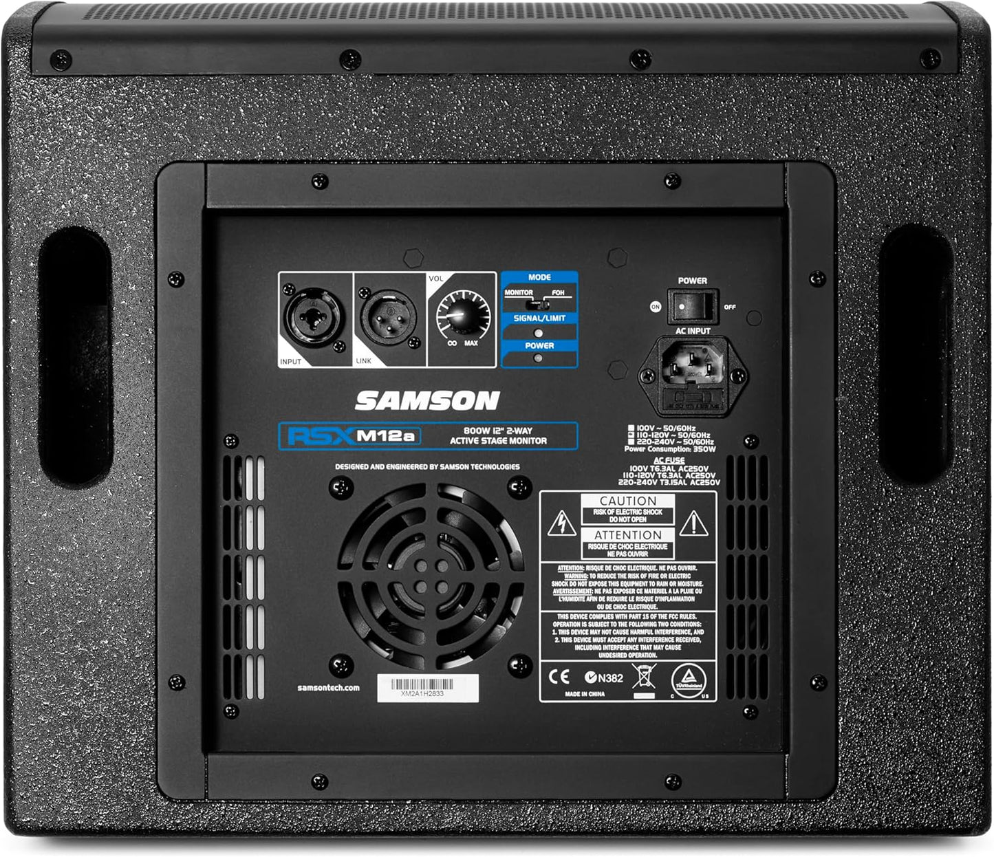 Samson SARSXM12a 800W Powered 2-way 12" Monitor