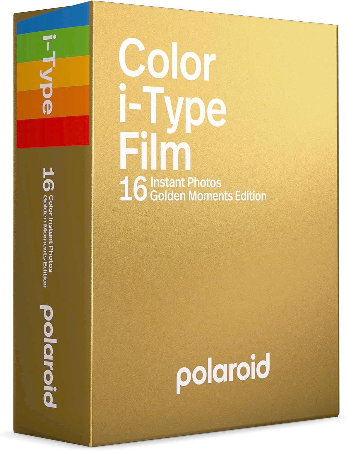 Polaroid Now Black Golden Film i-Type Instant Camera Bundle