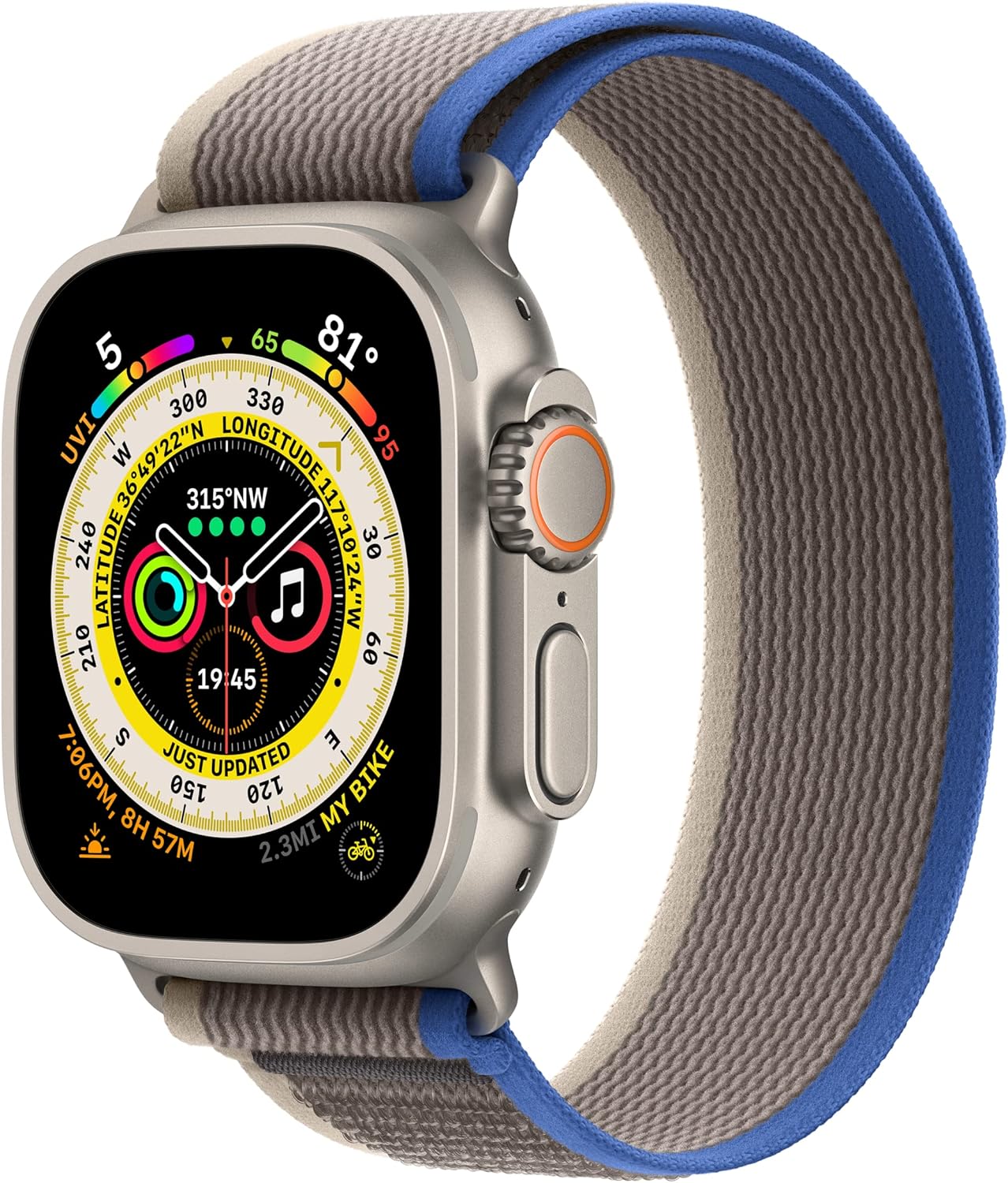 Apple MQEJ3AM/A 49mm Trail Loop Watch Band