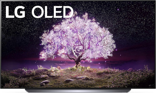LG OLED77C1PUB 77" 4K Smart OLED TV (Renewed)