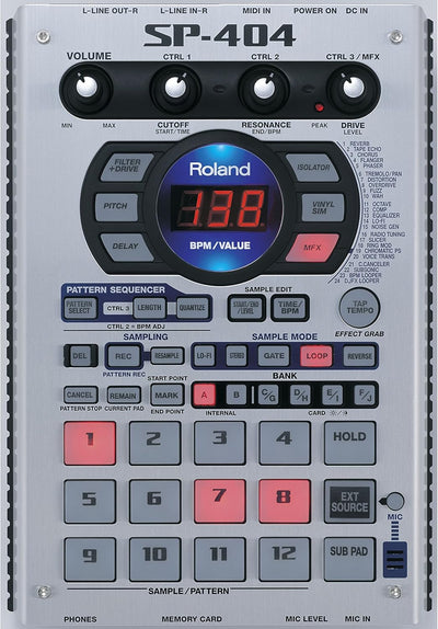 Roland SP-404 MKII Sampling MIDI Controller