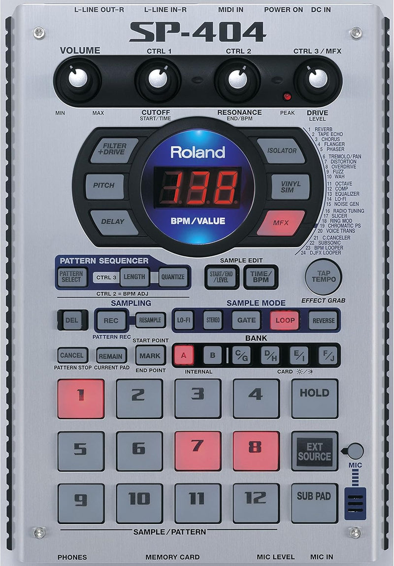 Roland SP-404 MKII Sampling MIDI Controller — main product image