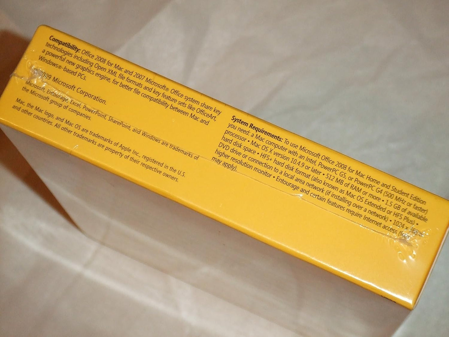 Microsoft Office '08 Home & Student for Mac 3-User Pack