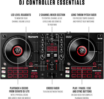 Numark Mixtrack Platinum FX Serato DJ Controller