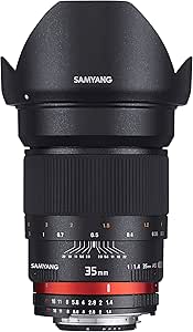 Samyang 1111008101 35mm F1.4 Manual Focus Samsung NX Lens