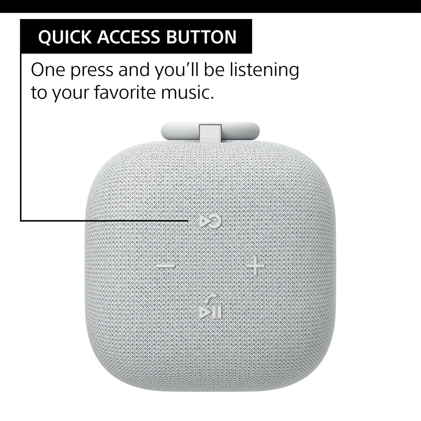 Sony SRSLS1B.UC LinkBuds Wireless Bluetooth Portable Speaker - Black