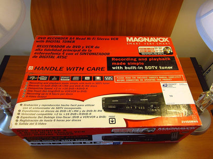 Magnavox ZV450MW8 DVD Recorder VCR Combo Renewed