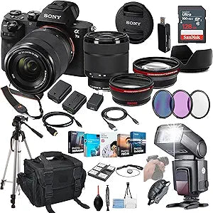 Sony ILCE7M2/B a7 II 28-70mm Mirrorless Camera Bundle