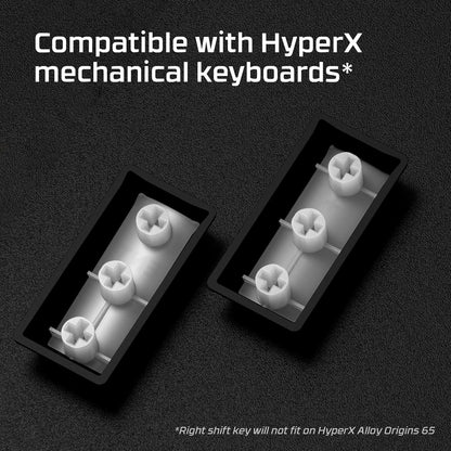 HyperX 519P1AA#ABA PBT Black Keycap Set - 104 Keys