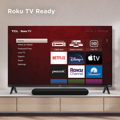 TCL S4210 2.1ch Sound Bar with Wireless Subwoofer (Renewed)