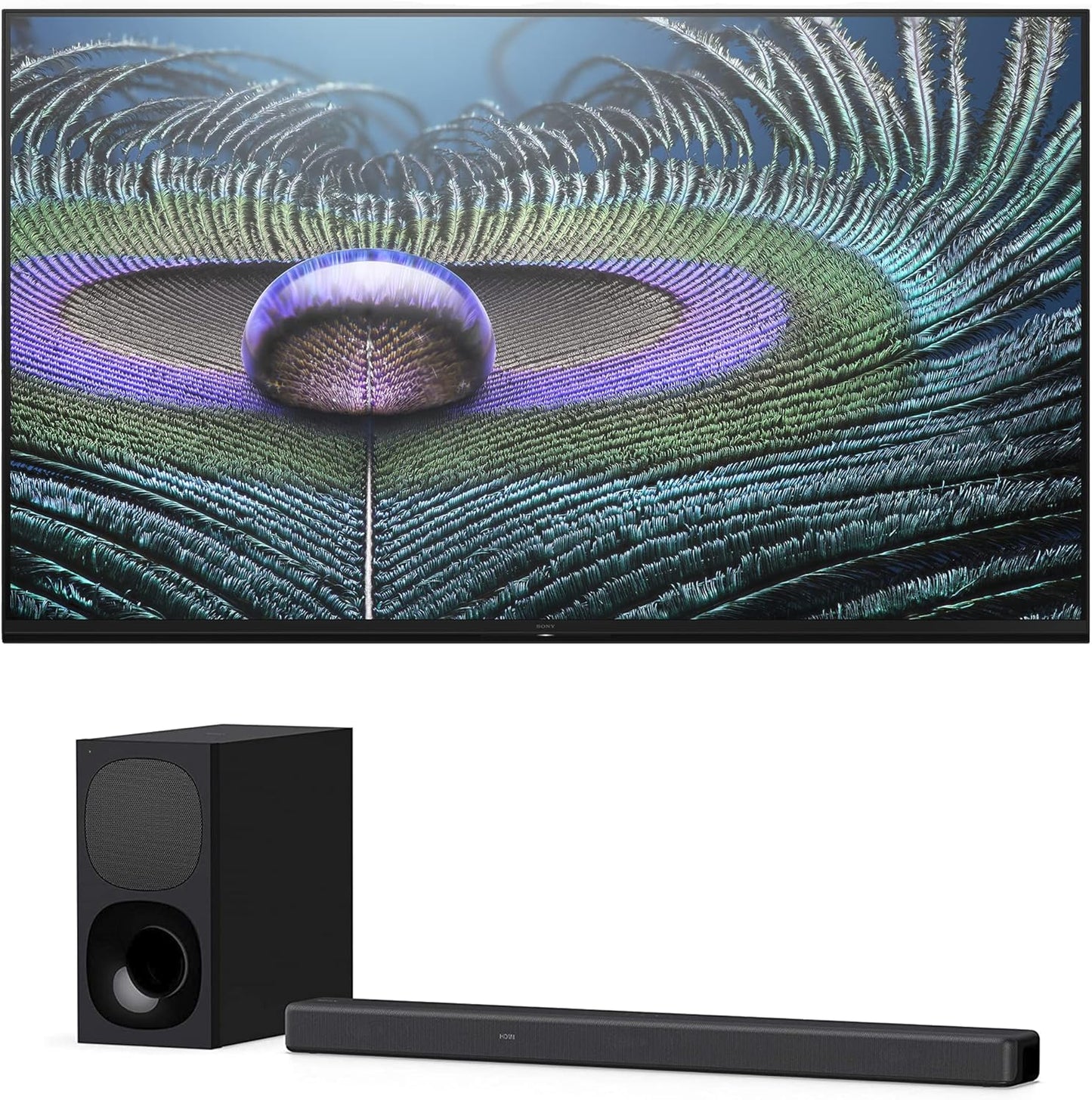 Sony XR-75Z9J 75-Inch 8K Bravia TV with HT-G700 Soundbar