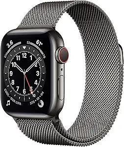 Apple Watch Series 6 GPS + Cellular 40mm (Renewed)
