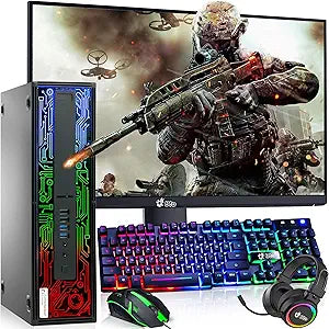 HP 800 G2 RGB Gaming PC i5 16GB 512GB SSD GT 1030