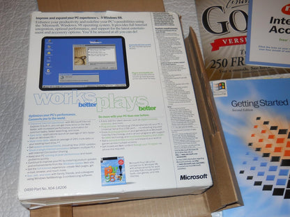 Microsoft Second Edition Windows 98 SE CD
