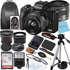 Canon M50 Mark II Mirrorless Camera Vlogging Bundle