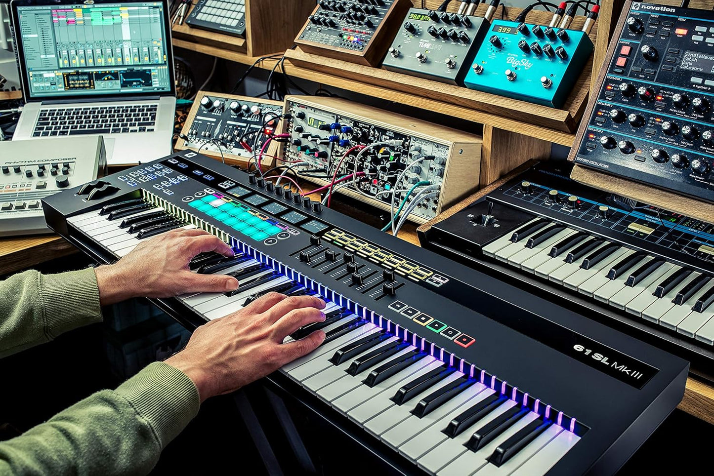 Novation AMS-SL61-MK3 61-Key MIDI Keyboard Controller