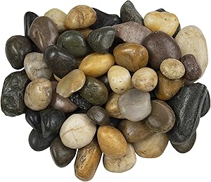MSI AMZ-LSC-0001P Polished Mixed Pebbles 40lb Bag