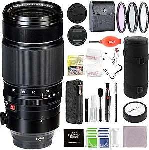 Fujifilm XF 50-140mm Lens - F2.8 R LM OIS WR + Accessory Bundle