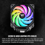 Thermaltake CL-P105-AL12SW-A UX200 ARGB CPU Cooler