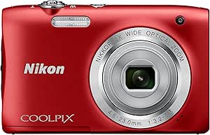 Nikon VNA832E1 COOLPIX S2900 Rouge Digital Camera
