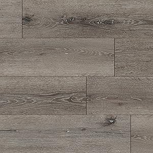 MSI AMZ-LVT-0055-SAM Luxury Vinyl Plank LVT Flooring Sample McKenna XL Herritage Brown