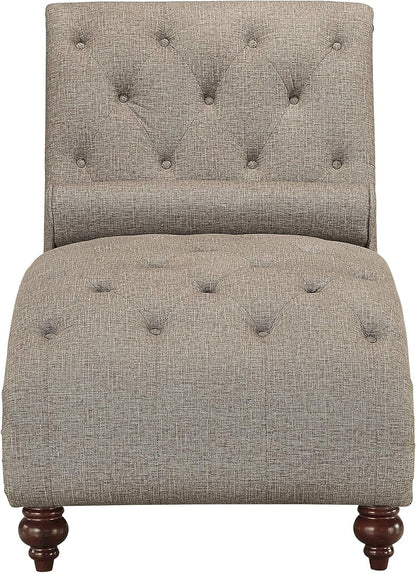 Lexicon S181162NBR-5 Lambart Brown Chaise Lounge