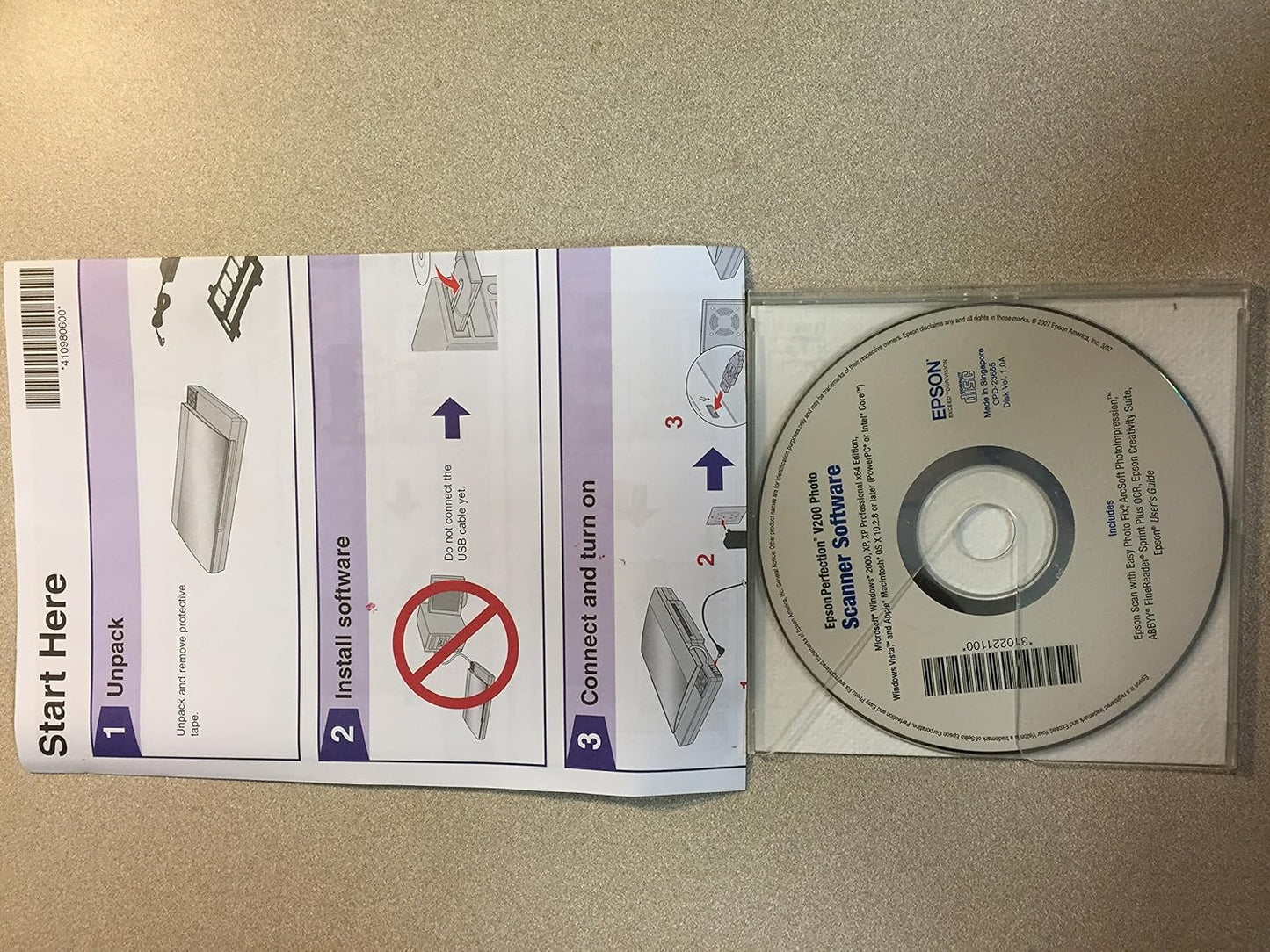 Epson B11B188011 Perfection V200 Photo Scanner