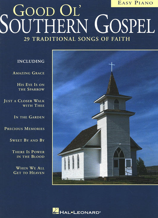 Hal Leonard Good Ol' Southern Gospel Songbook Easy Piano