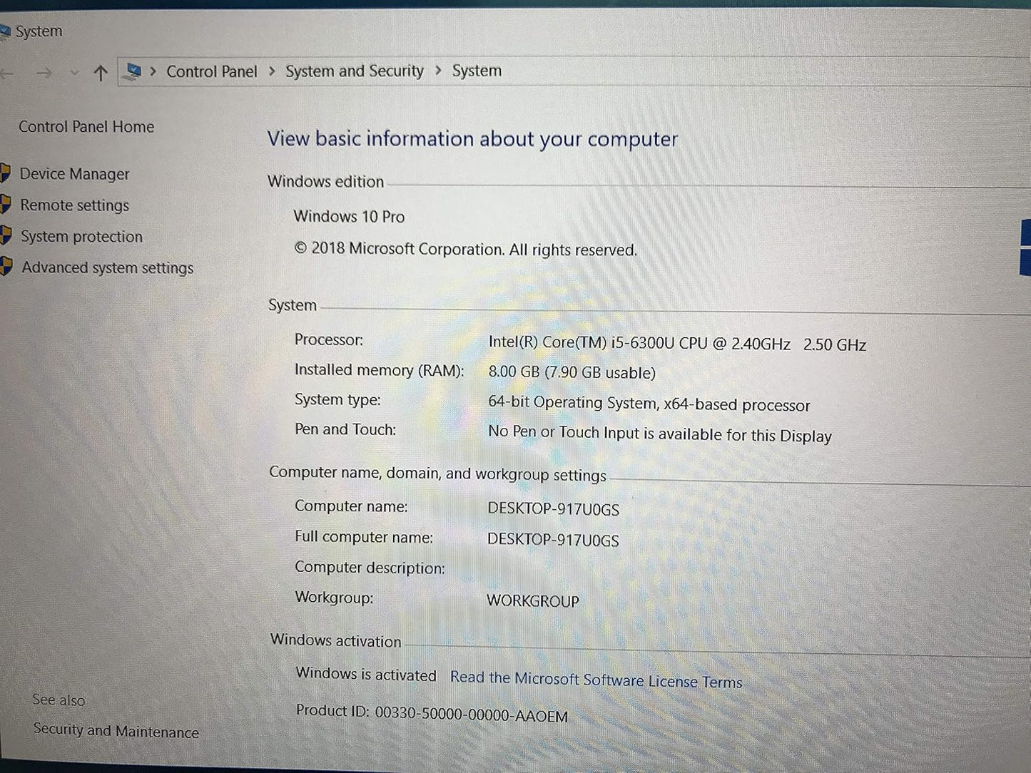 Dell Latitude E5570 i5 15.6" Business Laptop - Renewed