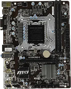 MSI H110M PRO-D Intel Skylake LGA 1151 Motherboard — main product image