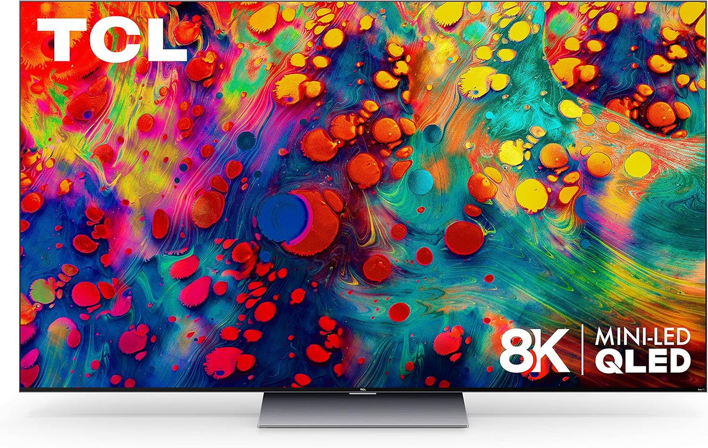 TCL 65R648 65-inch 8K Mini-LED QLED Roku Smart TV