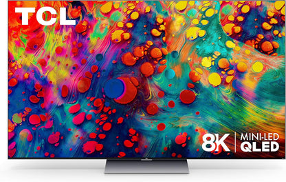 TCL 65R648 65-inch 8K Mini-LED QLED Roku Smart TV