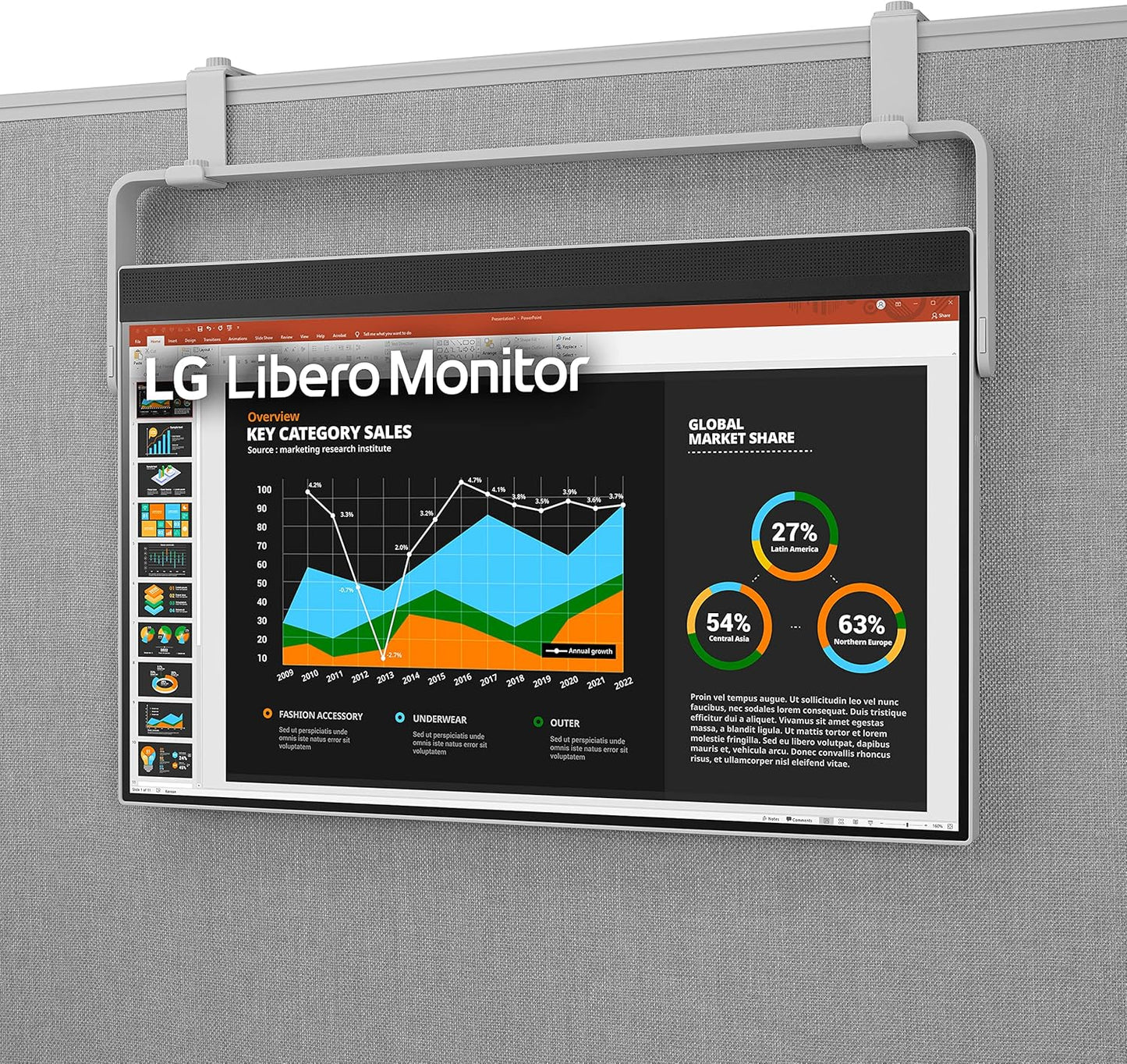 LG 27MQ70QC-S.AUS 27" QHD IPS Monitor with Webcam