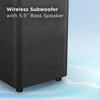 TCL S4210 2.1 Channel Wireless Subwoofer Soundbar