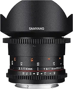 Samyang SYDS14M-NEX 14mm T3.1 Cine Lens for Sony E-Mount