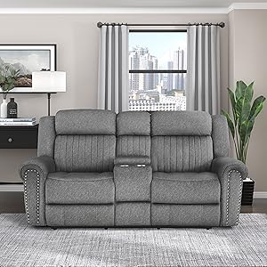 Lexicon 194840174875 Dakota Power Reclining Loveseat