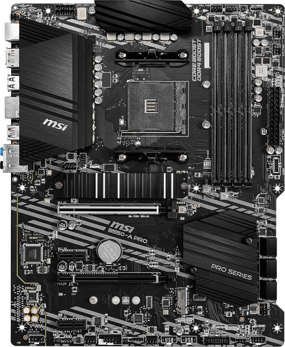MSI B550-A PRO Gaming Motherboard AM4 PCIe 4.0 Renewed