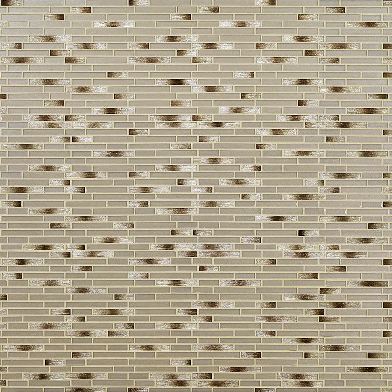 MSI AMZ-MD-00301 Champagne Glass Mosaic Tile Sample — main product image