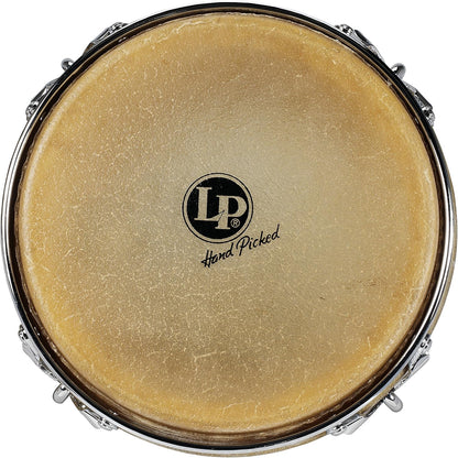 Latin Percussion LP201A-3 Bongo Drum Set Natural/Chrome