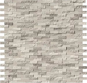 MSI SMOT-WHTOAK-SFIL10MM White Oak Splitface Mosaic Tile