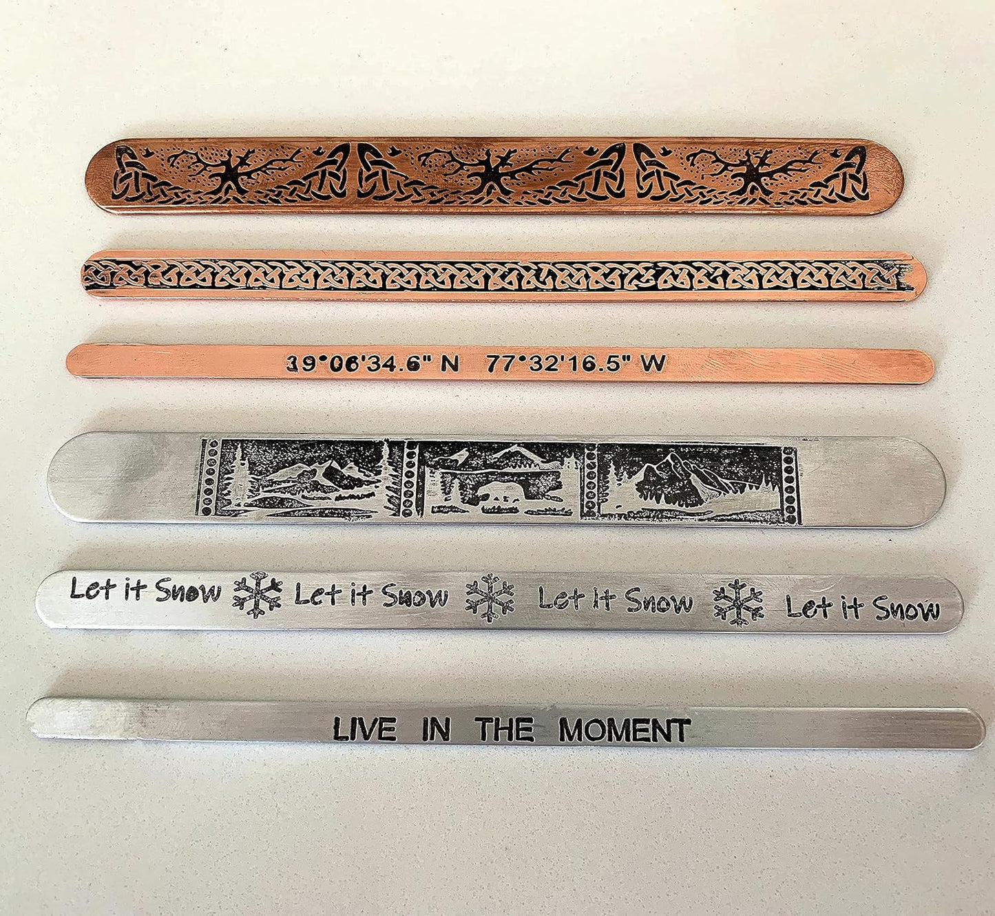 Zoom 1 Metal Stamping Bracelet Kit: Aluminum & Copper